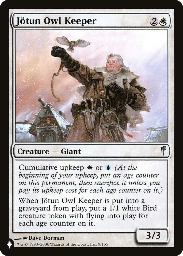 Jotun Owl Keeper [The List] | The Time Vault CA