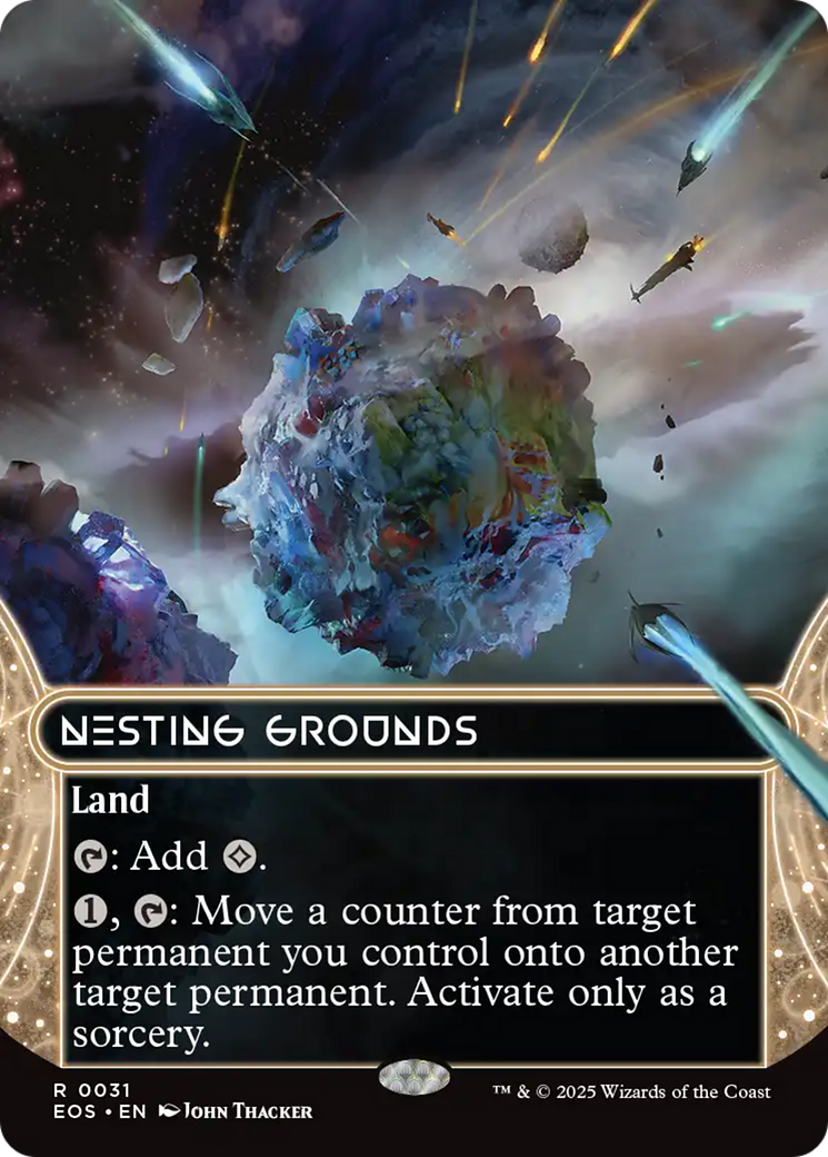 Nesting Grounds (0031) (Borderless) [Edge of Eternities: Stellar Sights] | The Time Vault CA