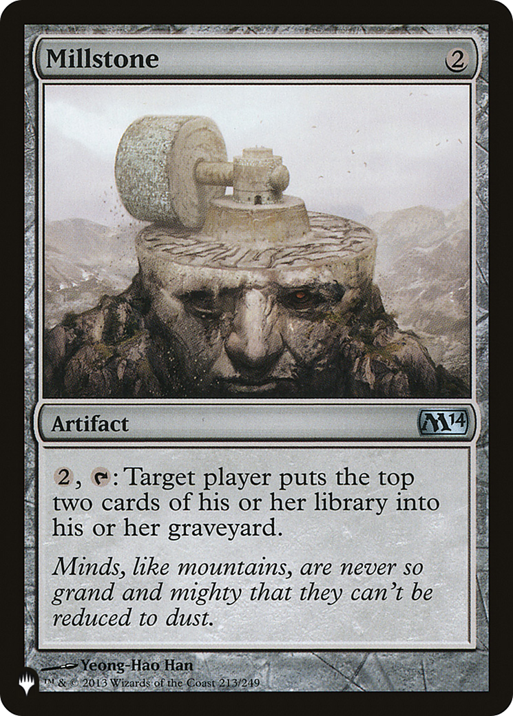 Millstone (M14) [The List] | The Time Vault CA