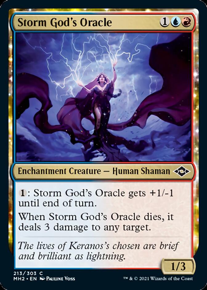 Storm God's Oracle [Modern Horizons 2] | The Time Vault CA