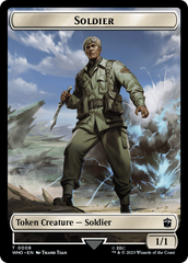 Soldier // Treasure (0028) Double-Sided Token [Doctor Who Tokens] | The Time Vault CA