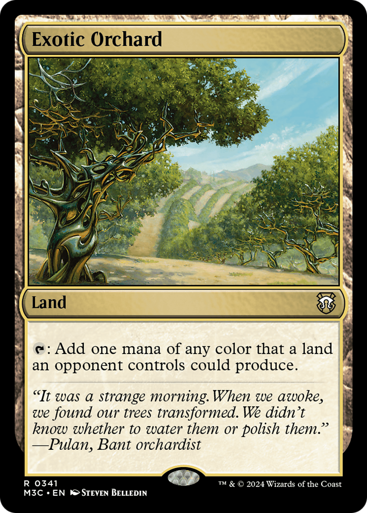 Exotic Orchard (Ripple Foil) [Modern Horizons 3 Commander] | The Time Vault CA