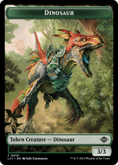 Map // Dinosaur (0010) Double-Sided Token [The Lost Caverns of Ixalan Tokens] | The Time Vault CA