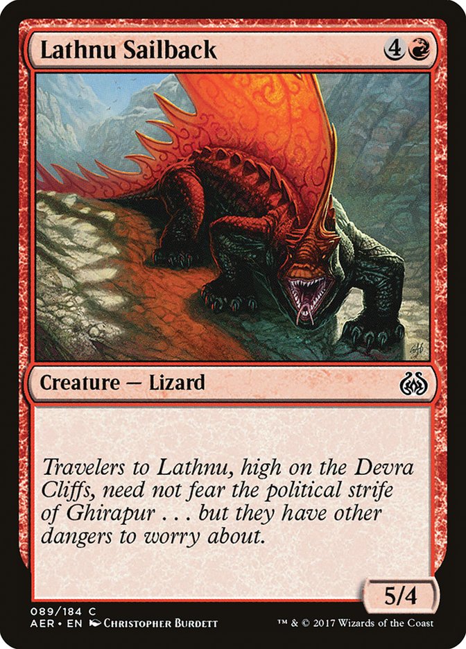 Lathnu Sailback [Aether Revolt] | The Time Vault CA