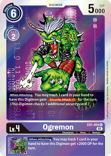 Ogremon [EX1-059] [Classic Collection] | The Time Vault CA