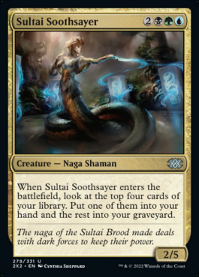 Sultai Soothsayer [Double Masters 2022] | The Time Vault CA