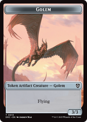 Construct // Golem (0013) Double-Sided Token [Aetherdrift Tokens] | The Time Vault CA