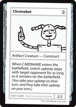 Chronobot (2021 Edition) [Mystery Booster Playtest Cards] | The Time Vault CA