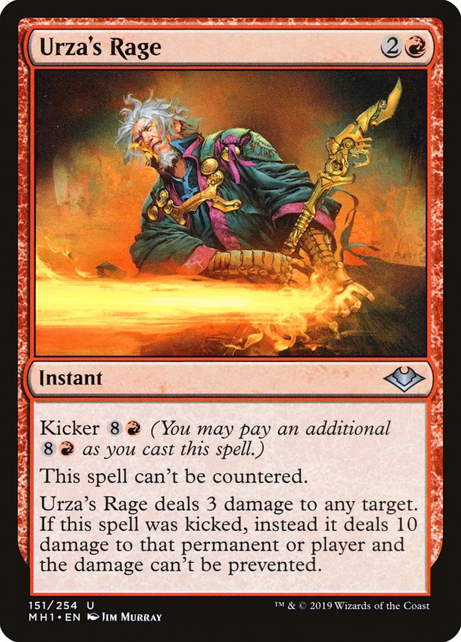 Urza's Rage [Modern Horizons] | The Time Vault CA