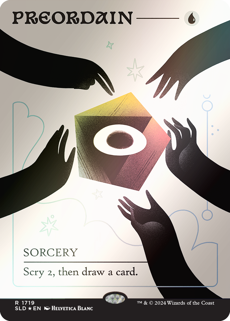 Preordain (1719) (Rainbow Foil) [Secret Lair Drop Series] | The Time Vault CA