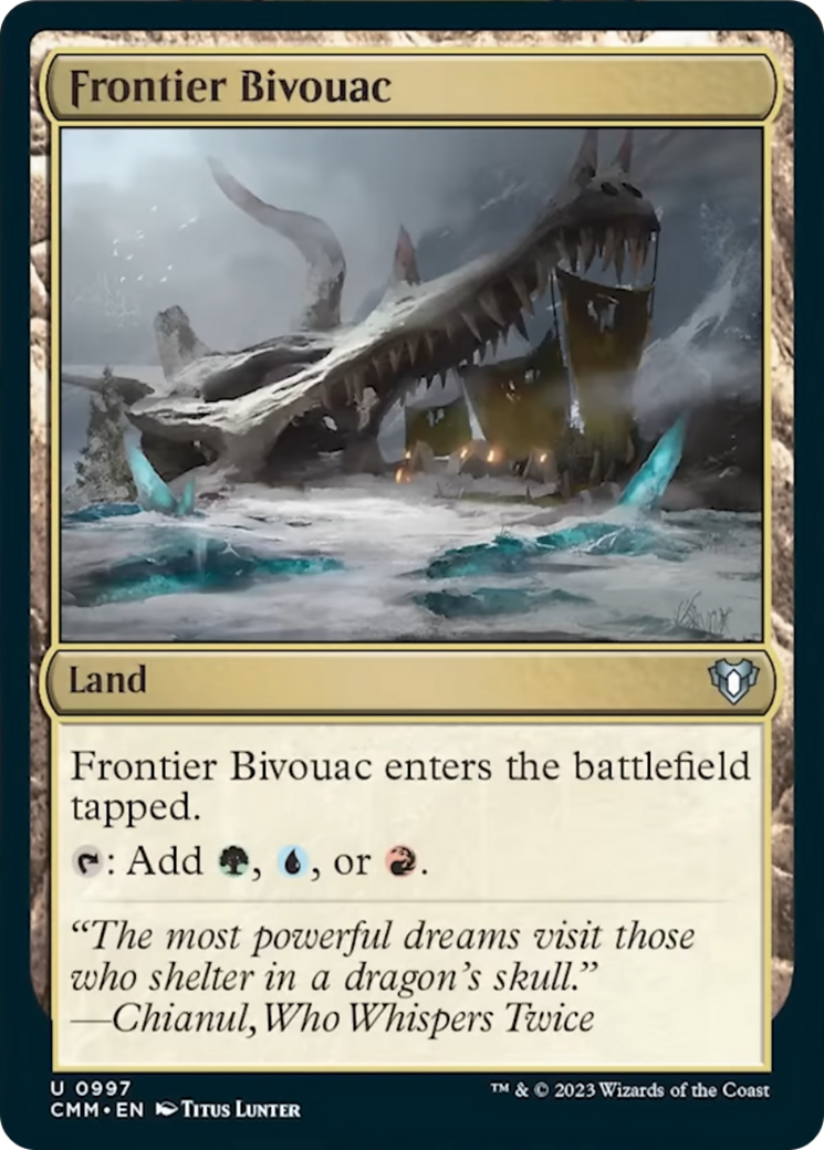 Frontier Bivouac [Commander Masters] | The Time Vault CA