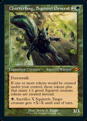 Chatterfang, Squirrel General (Retro Foil Etched) [Modern Horizons 2] | The Time Vault CA