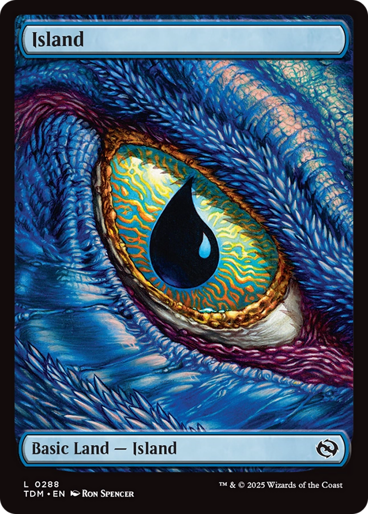 Island (0288) [Tarkir: Dragonstorm] | The Time Vault CA