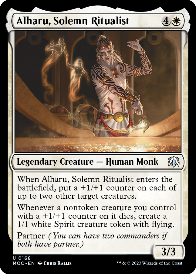 Alharu, Solemn Ritualist [March of the Machine Commander] | The Time Vault CA