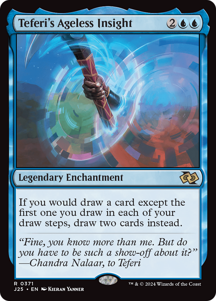 Teferi's Ageless Insight [Foundations Jumpstart] | The Time Vault CA