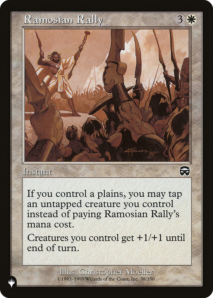 Ramosian Rally [The List] | The Time Vault CA