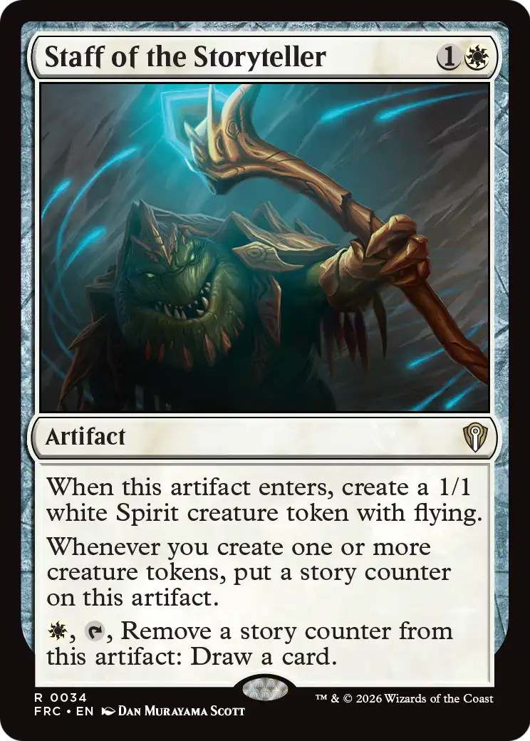 Staff of the Storyteller [Reality Fracture Commander] | The Time Vault CA