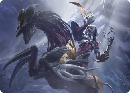 Ria Ivor, Bane of Bladehold Art Card [Phyrexia: All Will Be One Art Series] | The Time Vault CA