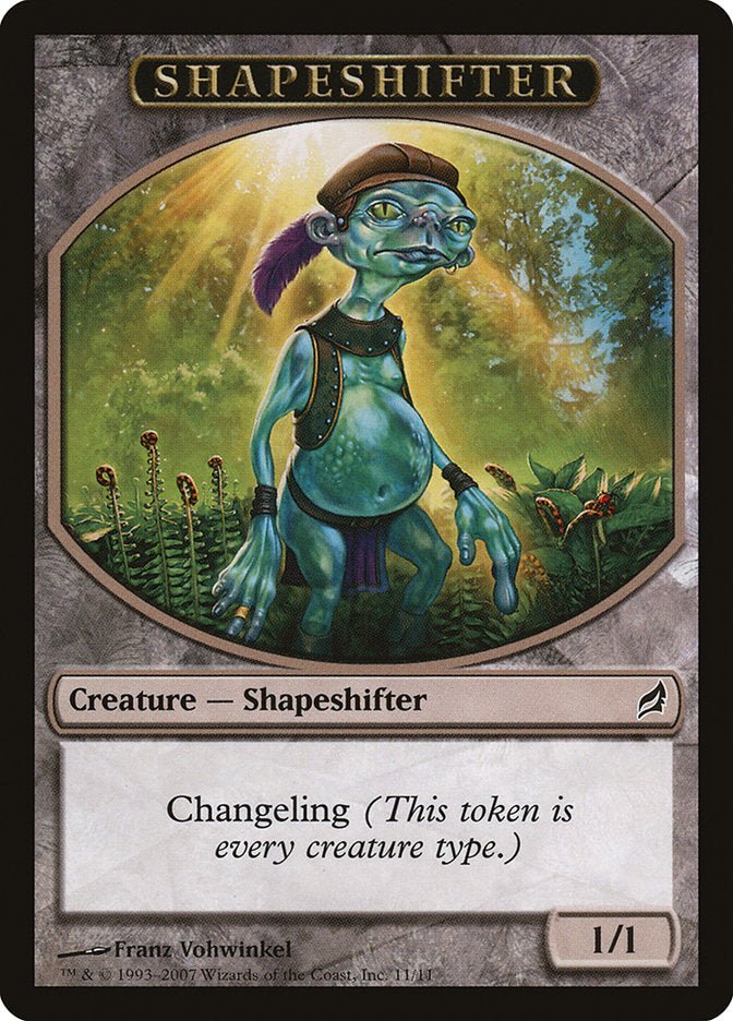 Shapeshifter Token [Lorwyn Tokens] | The Time Vault CA