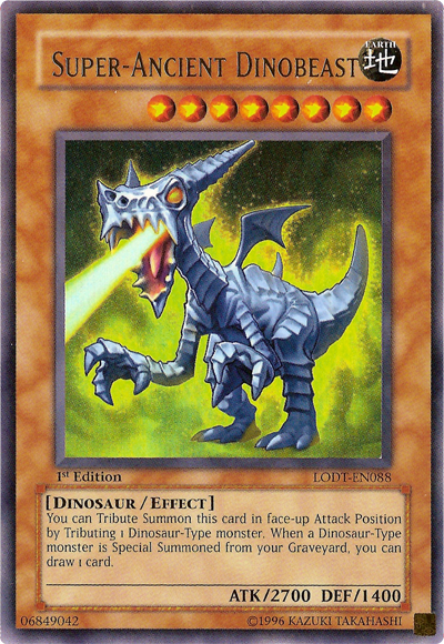 Super-Ancient Dinobeast [LODT-EN088] Ultra Rare | The Time Vault CA