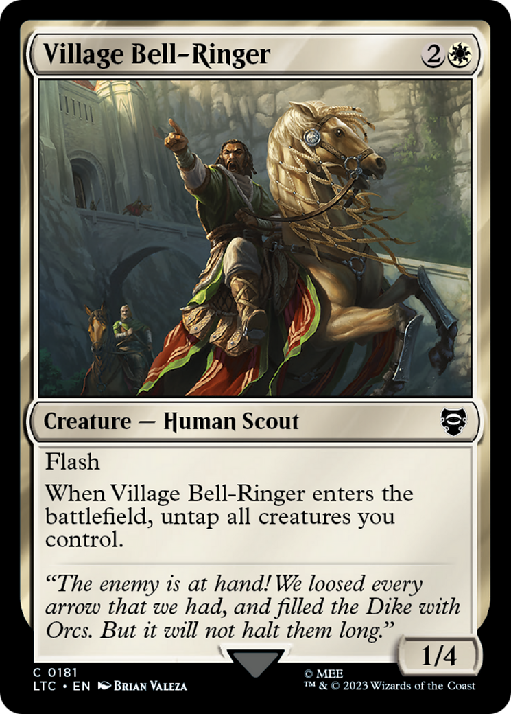 Village Bell-Ringer [The Lord of the Rings: Tales of Middle-Earth Commander] | The Time Vault CA
