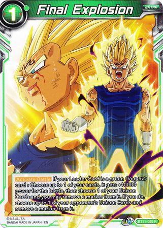 Final Explosion (BT11-089) [Vermilion Bloodline 2nd Edition] | The Time Vault CA