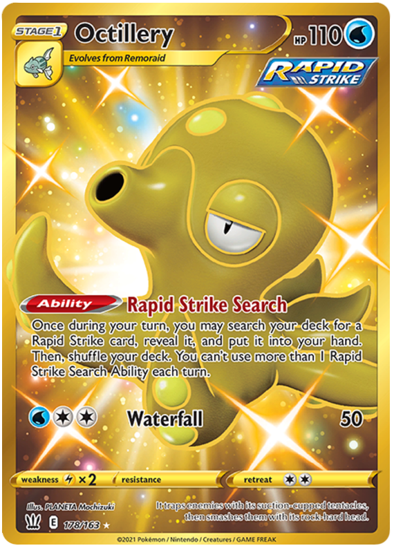 Octillery (178/163) [Sword & Shield: Battle Styles] | The Time Vault CA