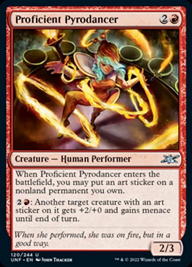 Proficient Pyrodancer [Unfinity] | The Time Vault CA