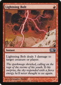 Lightning Bolt (M10) (Oversized) [Oversize Cards] | The Time Vault CA