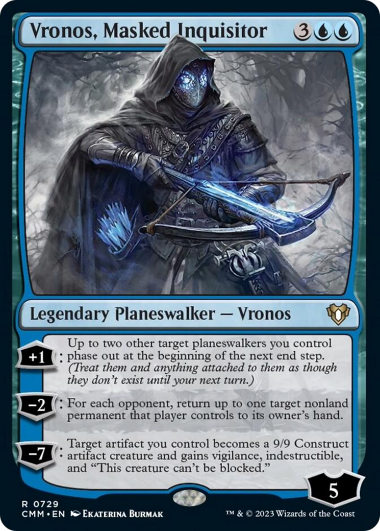 Vronos, Masked Inquisitor [Commander Masters] | The Time Vault CA