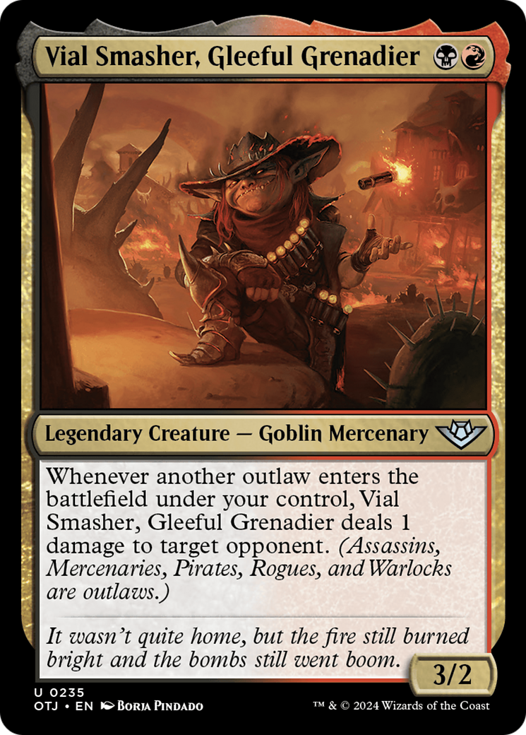 Vial Smasher, Gleeful Grenadier [Outlaws of Thunder Junction] | The Time Vault CA