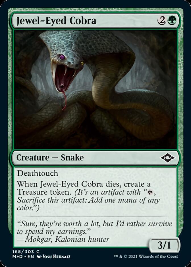 Jewel-Eyed Cobra [Modern Horizons 2] | The Time Vault CA