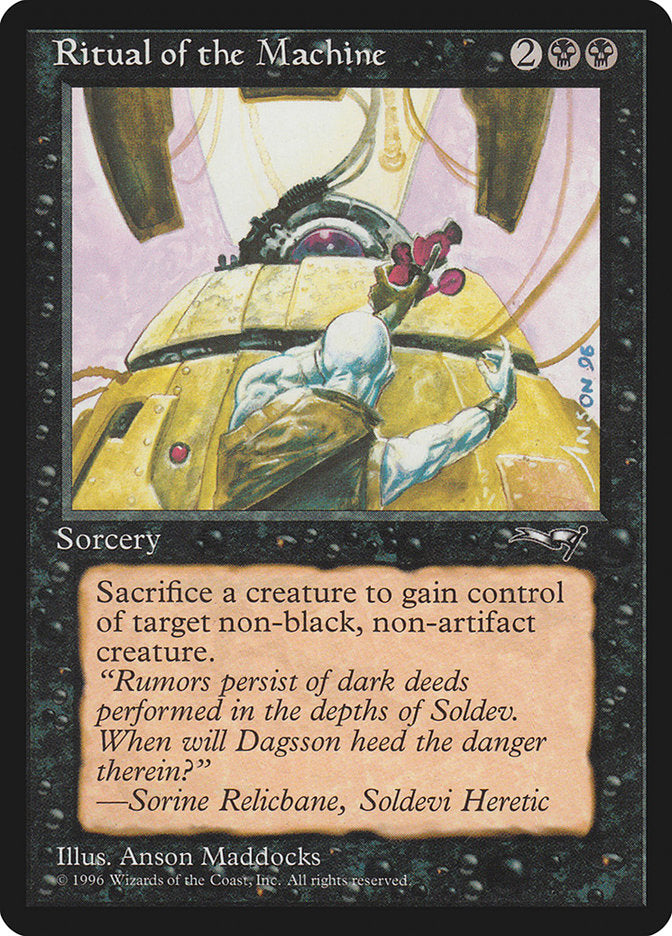 Ritual of the Machine [Alliances] | The Time Vault CA