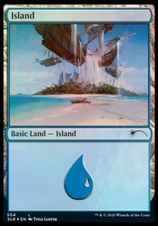 Island (Pirates) (554) [Secret Lair Drop Promos] | The Time Vault CA