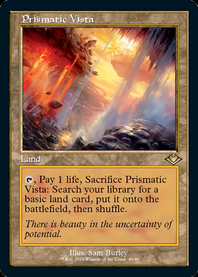 Prismatic Vista (Retro) [Modern Horizons] | The Time Vault CA