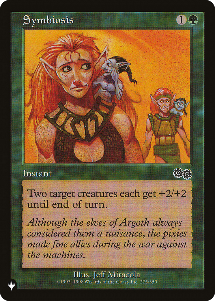 Symbiosis [The List] | The Time Vault CA
