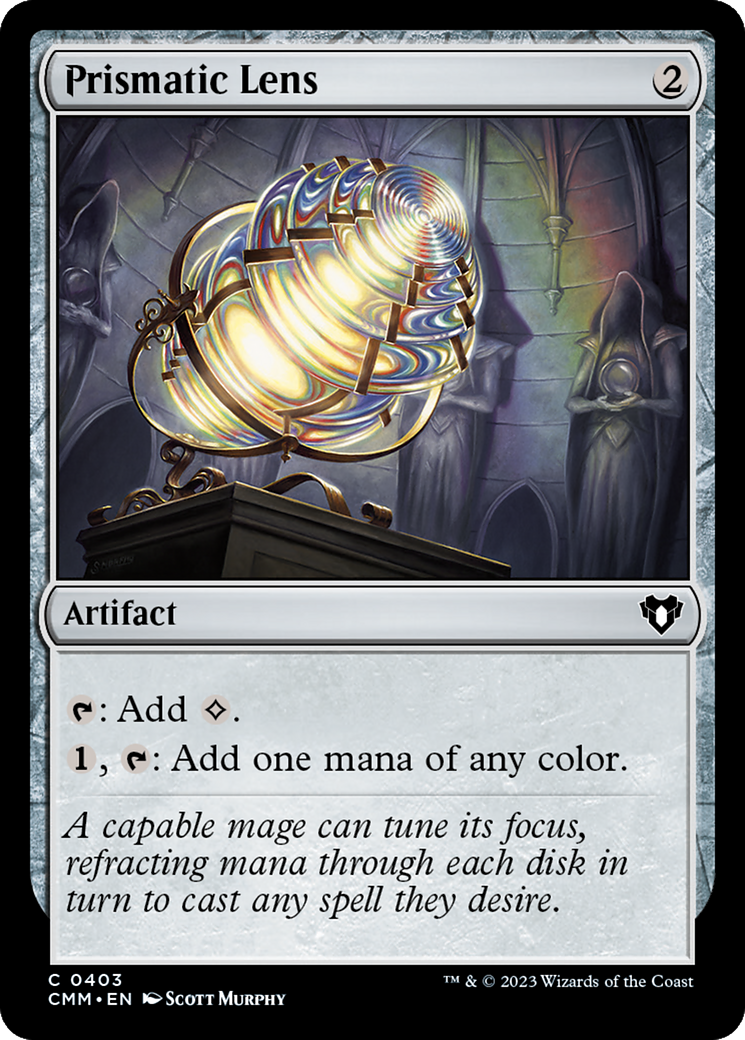 Prismatic Lens [Commander Masters] | The Time Vault CA