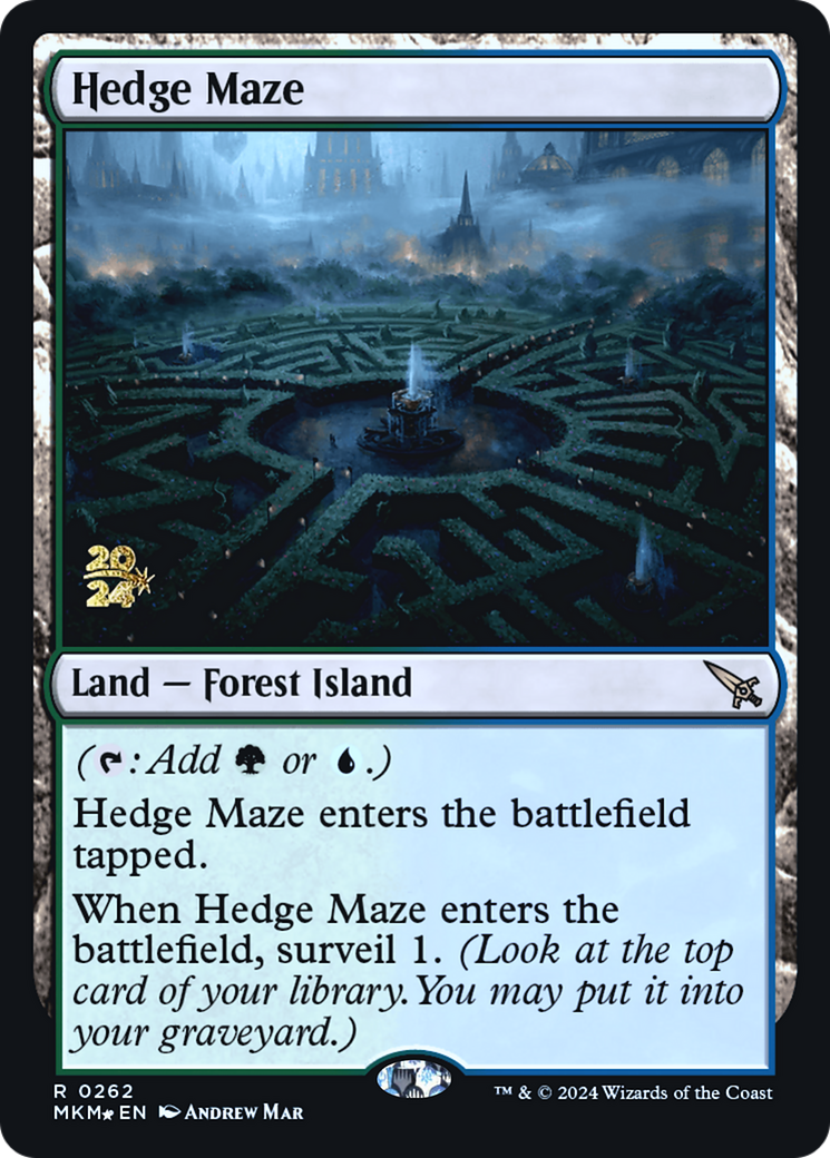 Hedge Maze [Murders at Karlov Manor Prerelease Promos] | The Time Vault CA