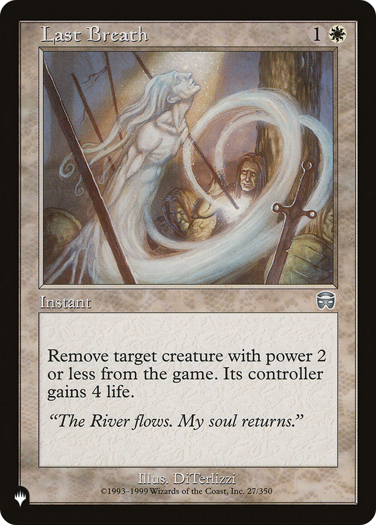 Last Breath [The List] | The Time Vault CA