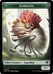 Saproling // Satyr Double-Sided Token [Commander Masters Tokens] | The Time Vault CA