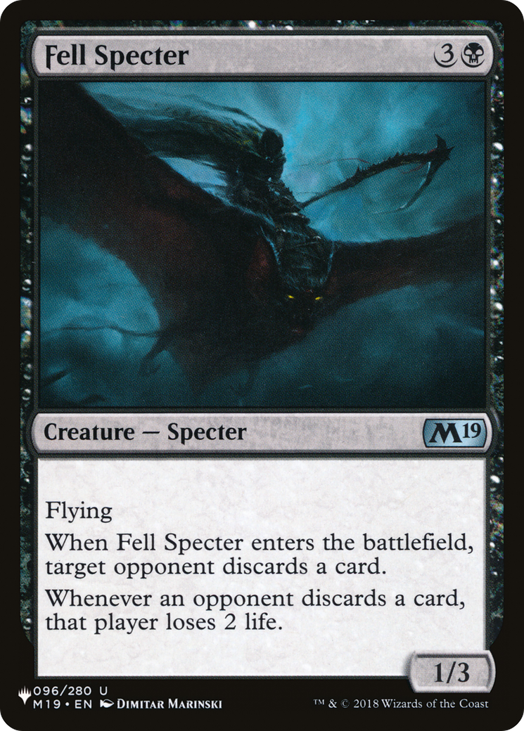 Fell Specter [The List] | The Time Vault CA