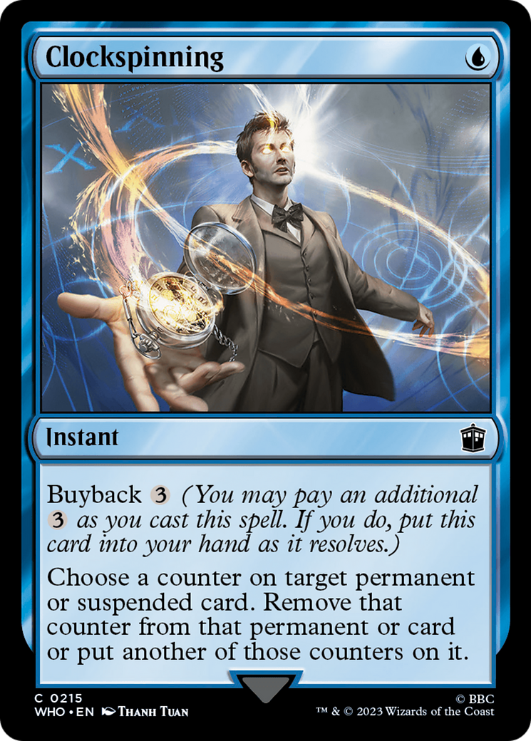 Clockspinning [Doctor Who] | The Time Vault CA