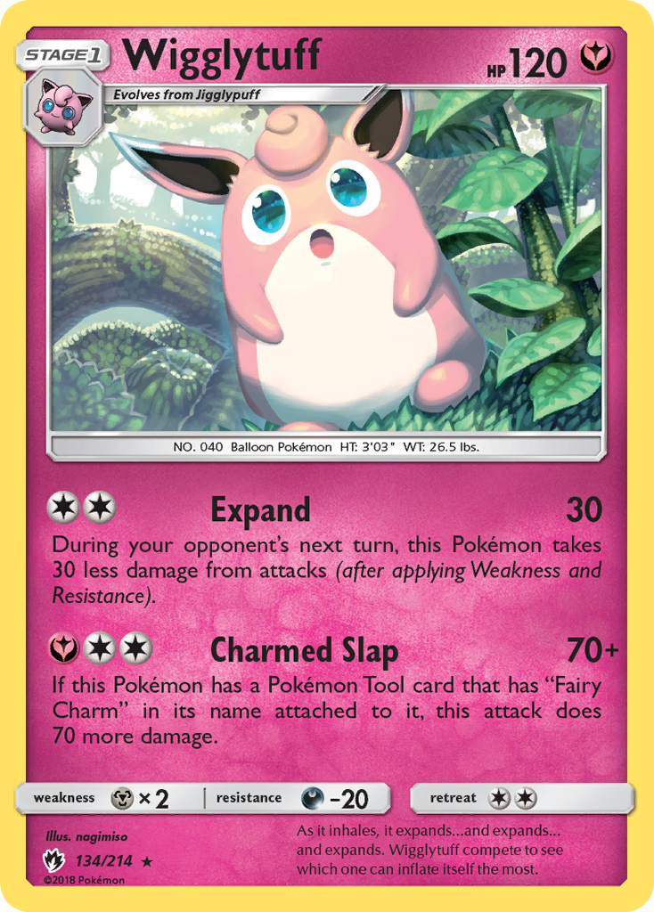 Wigglytuff (134/214) [Sun & Moon: Lost Thunder] | The Time Vault CA