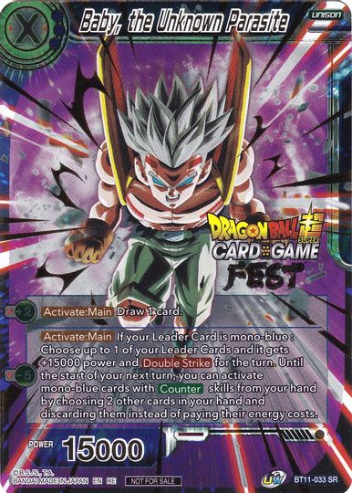 Baby, the Unknown Parasite (Card Game Fest 2022) (BT11-033) [Tournament Promotion Cards] | The Time Vault CA