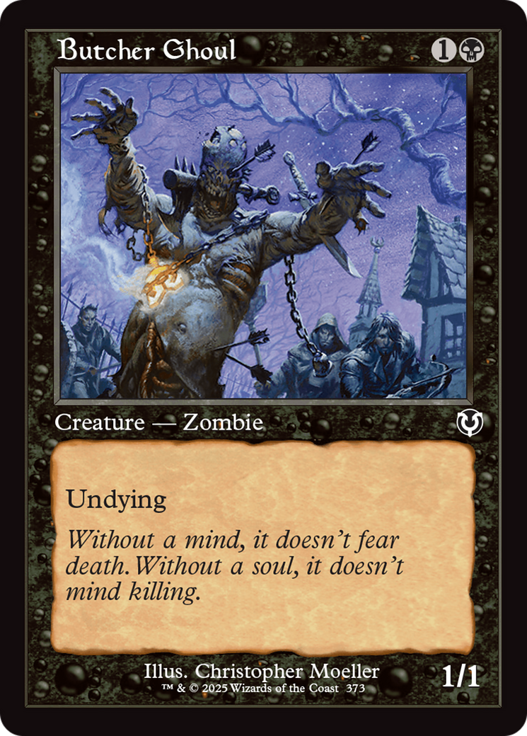 Butcher Ghoul (Retro Frame) [Innistrad Remastered] | The Time Vault CA