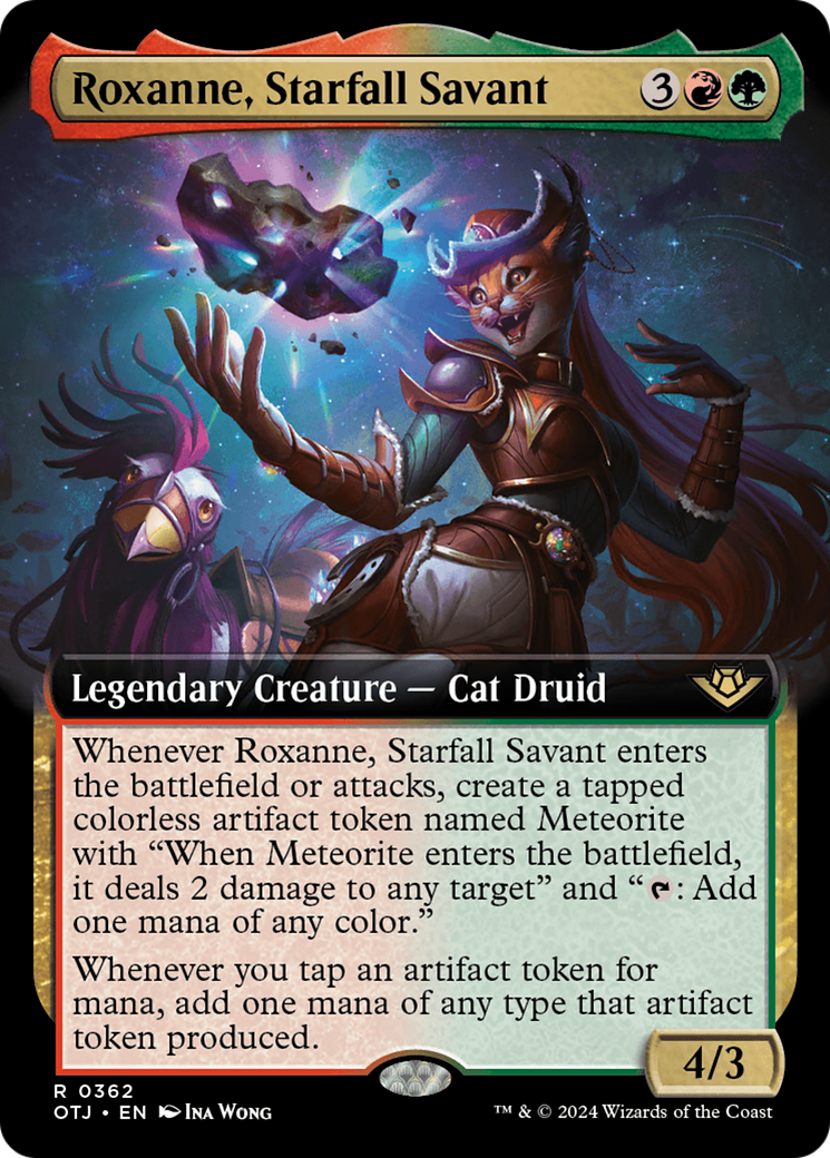 Roxanne, Starfall Savant (Extended Art) [Outlaws of Thunder Junction] | The Time Vault CA