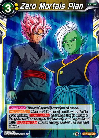 Zero Mortals Plan (BT7-096) [Assault of the Saiyans] | The Time Vault CA