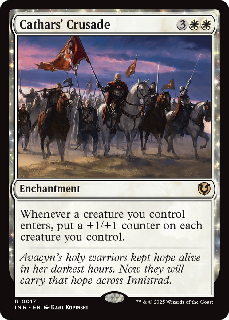 Cathars' Crusade [Innistrad Remastered] | The Time Vault CA