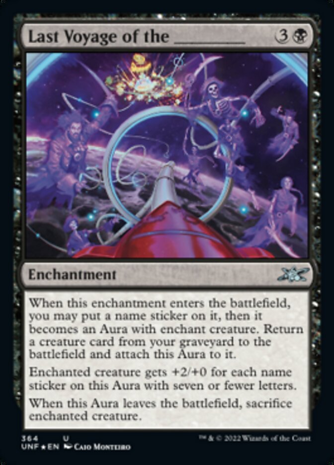 Last Voyage of the _____ (Galaxy Foil) [Unfinity] | The Time Vault CA