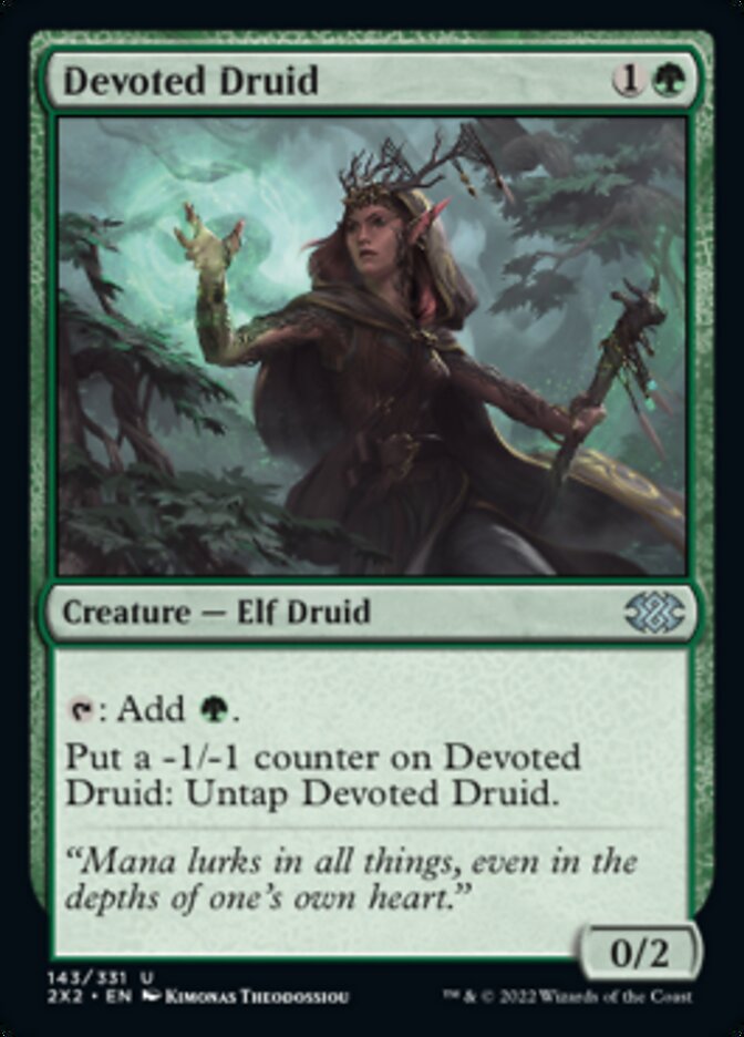 Devoted Druid [Double Masters 2022] | The Time Vault CA